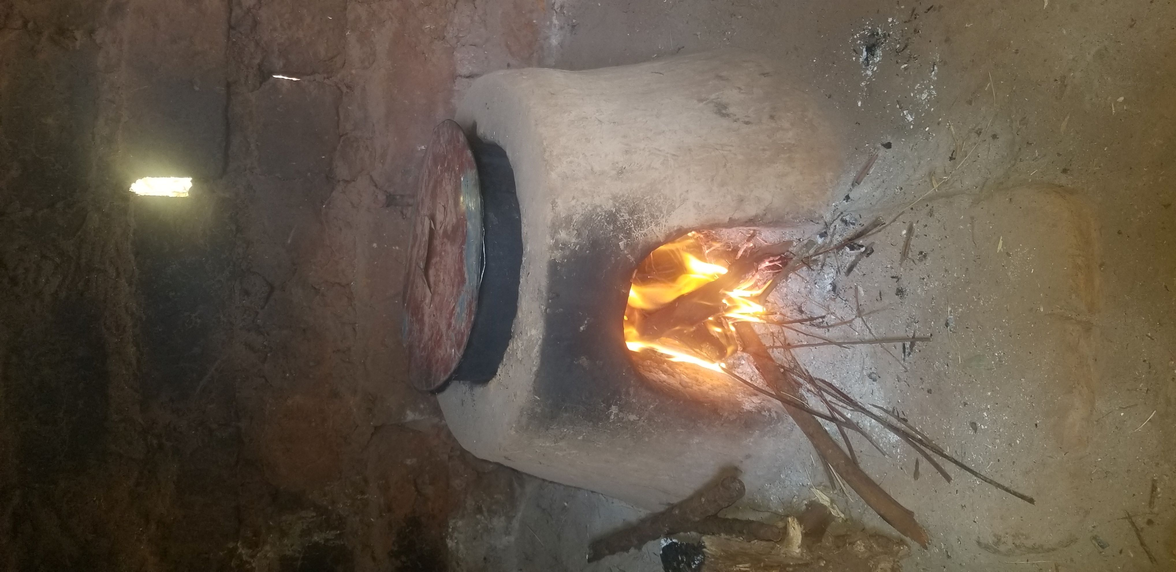 foyer amélioré allumé